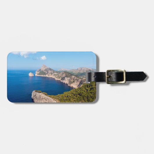 Mirador es Colomer in Pet de Formentor - Mallorca Bagagelabel (Voorkant horizontaal)