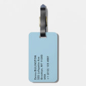 Mirador es Colomer in Pet de Formentor - Mallorca Bagagelabel (Achterkant verticaal)