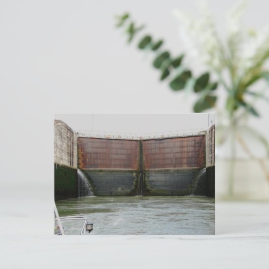 Miraflores Locks, Panama Canal Briefkaart (Staand voorkant)