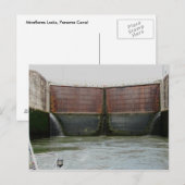 Miraflores Locks, Panama Canal Briefkaart (Voorkant / Achterkant)