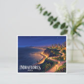 Miraflores Malecón Lima Peru Briefkaart (Staand voorkant)