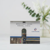 miraflores sloten panama canal briefkaart (Staand voorkant)