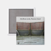 Miraflores Sloten, Panamakanaal Magneet (Voorkant / Achterkant)