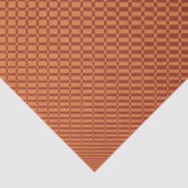 "Mirage" | Amberglow op Terracotta | Tissuepapier (Detail)