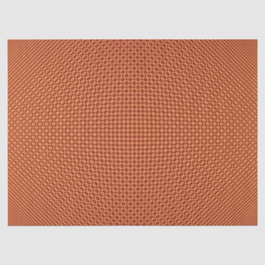 "Mirage" | Amberglow op Terracotta | Tissuepapier (Voorkant)