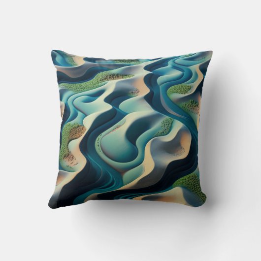 Mirage Currents Kussen (Achterkant)
