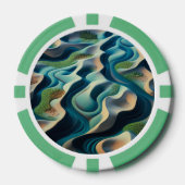 Mirage Currents Poker Chips (Voorkant)