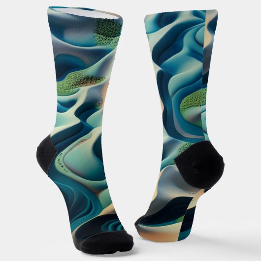 Mirage Currents Sokken (Gebogen)