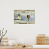 Mirage en lichtgevende aureool. poster (Keuken)