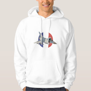 Mirage French Jet Fighter Hoodie