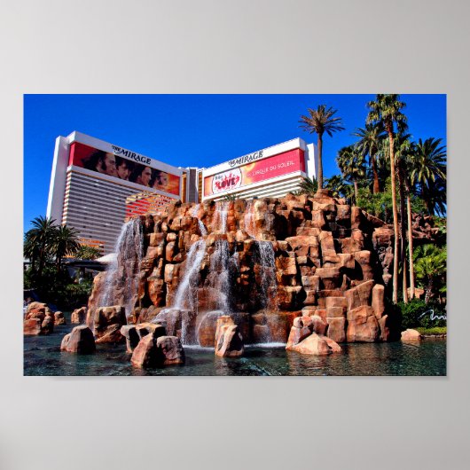 Mirage Hotel Las Vegas Verenigde Staten Poster (Voorkant)