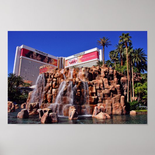 Mirage Hotel Las Vegas Verenigde Staten Poster (Voorkant)