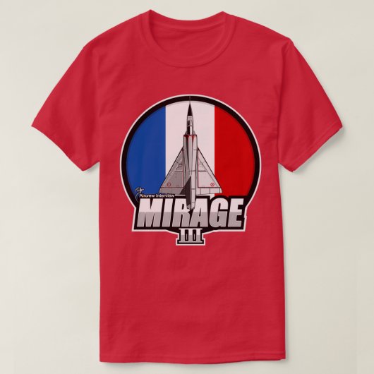 Mirage III T-shirt (Design voorkant)