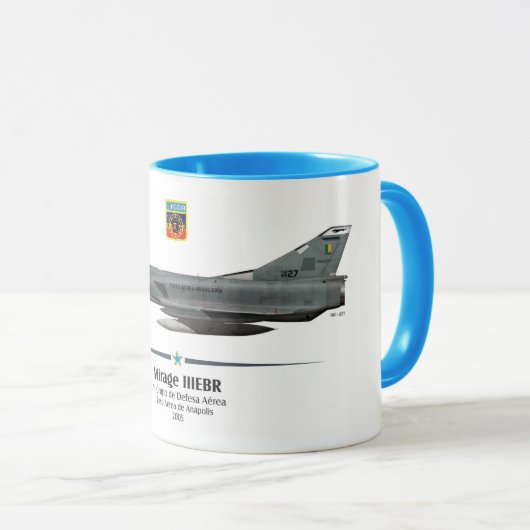 Mirage IIIEBR - Força Aérea Brasileira - FAB Mok (Voorkant rechts)