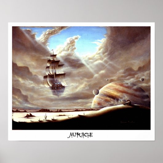 MIRAGE POSTER (Voorkant)