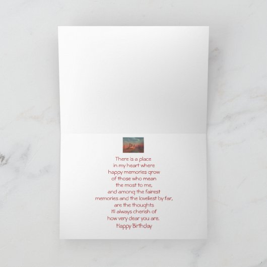 MIRAGE VERJAARDAG KAART (Binnen)