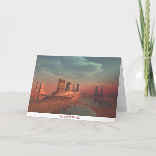 MIRAGE VERJAARDAG KAART (Voorkant)