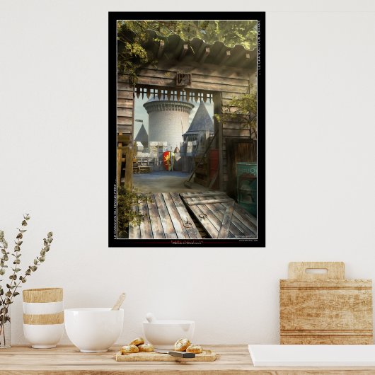 Mirages - Kinderdroom Poster (Keuken)