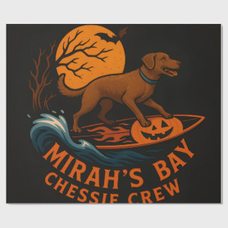Mirah's Bay Chessie Crew - Surfen op de Spookachti Cadeaupapier