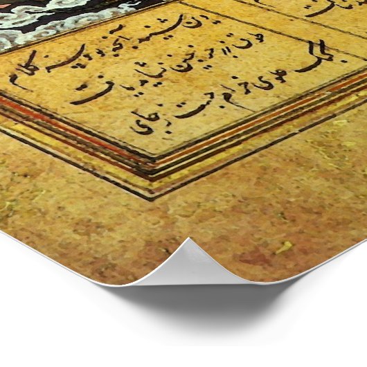 Miraj Muhammad's Ascent van Sultan Muhammad Poster (Hoek)