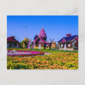 Mirakel Garden, Dubai bloemetjes Briefkaart (Voorkant)