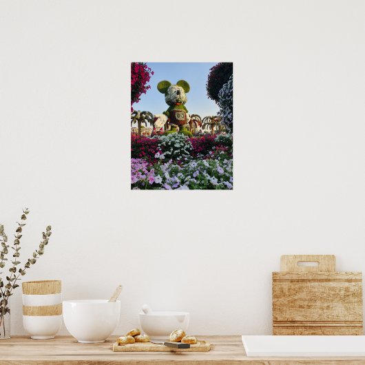 Mirakel Garden, Dubai UAE Poster (Keuken)
