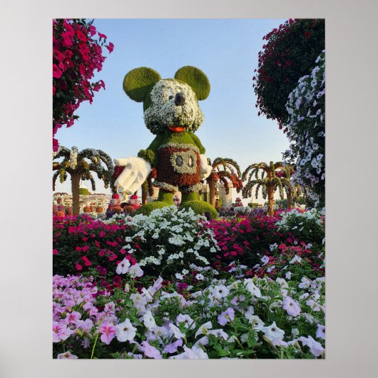 Mirakel Garden, Dubai UAE Poster (Voorkant)