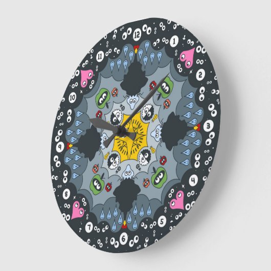 Mirakel Mandala Clock Grote Klok (Hoek)