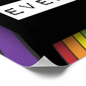 Mirakel met positieve bevalling, magische LGBT-reg Poster (Hoek)