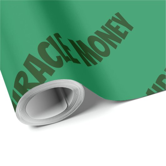 Mirakel Money is in mijn handen Elegant Cadeaupapier (Rol Hoek)