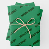 Mirakel Money is in mijn handen Inpakpapier Vel (In situ)