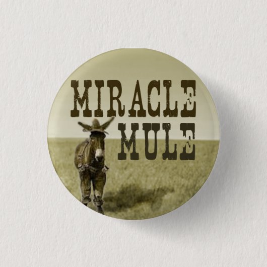 Mirakel Mule-knop Ronde Button 3,2 Cm (Voorkant)