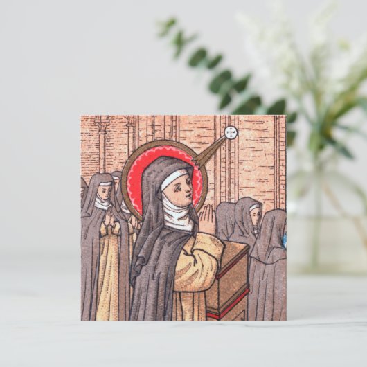 Mirakel van Bl. Imelda Lambertini (Detail; VVP 010 (Staand voorkant)