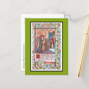 Mirakel van Bl. Imelda Lambertini (VVP 010) Briefkaart