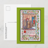 Mirakel van Bl. Imelda Lambertini (VVP 010) Briefkaart (Voorkant / Achterkant)