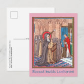 Mirakel van Bl. Imelda Lambertini (VVP 010) Briefkaart (Voorkant / Achterkant)