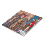 Mirakel van Bl. Imelda Lambertini (VVP 010) Tegeltje (Zijkant)