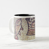 Mirakel van de Brood en de Vissen Tweekleurige Koffiemok (Voorkant links)