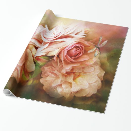 Mirakel van een Roos - kunstschotel Cadeaupapier (Uitgerold)