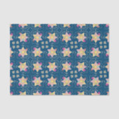 Mirakel van Hanukkah Patterned Gift Tissue Tissuepapier (Voorkant)