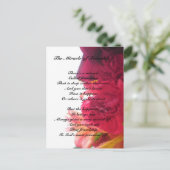 Mirakel van het briefkaart Friendship (Staand voorkant)