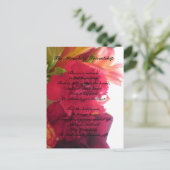 Mirakel van het briefkaart Friendship (Staand voorkant)