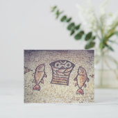 Mirakel van het Brood en de Vissen Briefkaart (Staand voorkant)