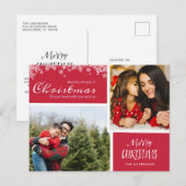 Mirakel van kerstfamilie Fotobudget Feestdagenkaart (Voorkant / Achterkant)