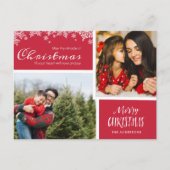 Mirakel van kerstfamilie Fotobudget Feestdagenkaart (Voorkant)