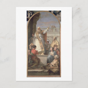 Mirakel van St. Patrick, c.1746 (olie op canvas) Briefkaart