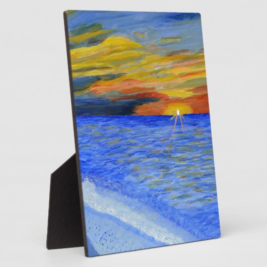 Mirakel van Sunset Fotoplaat (Zijkant)