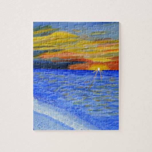 Mirakel van Sunset Legpuzzel (Verticaal)