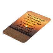 Mirakel van vriendschap Poem Magnet Magneet (Linkerzijde)