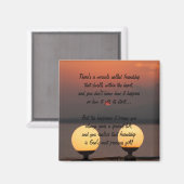 Mirakel van vriendschapsgedicht Magnet (Voorkant / Achterkant)